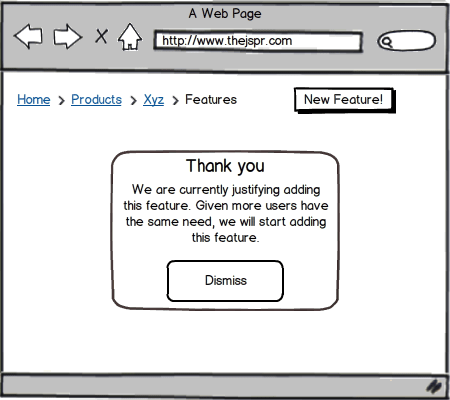 radical feature justification